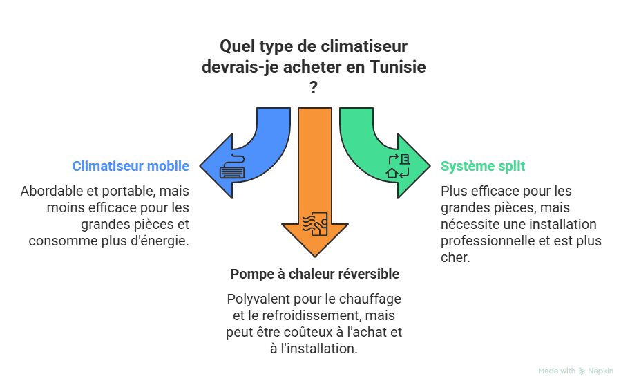 choisir la climatisation en Tunisie