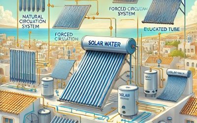 types des chauffe-eaux solaires en Tunisie : performance et simplicité