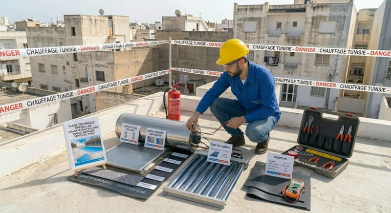 prix ballon chauffe-eau solaire en tunisie