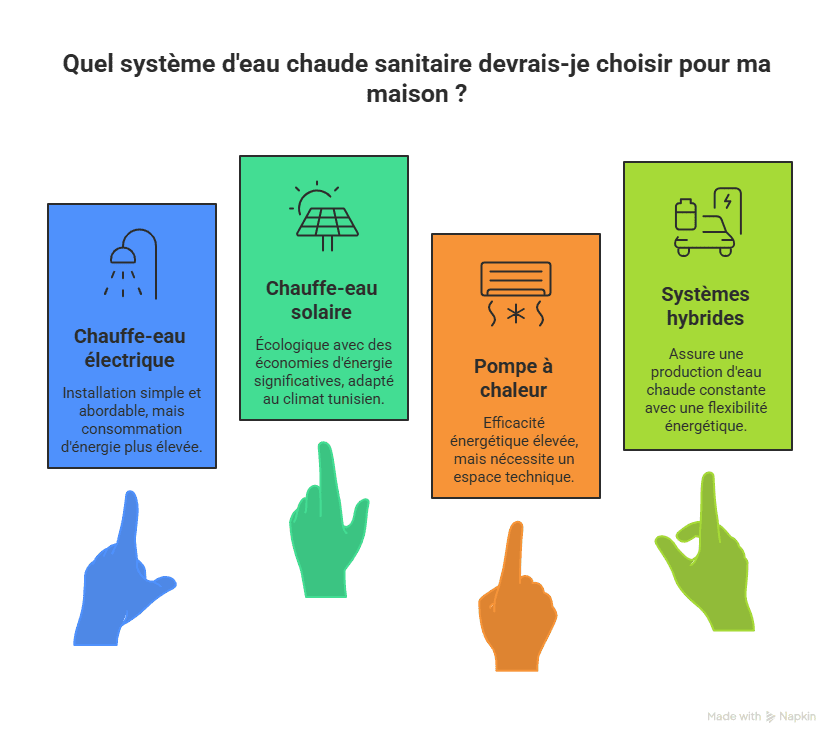 eau chaude sanitaire en Tunisie