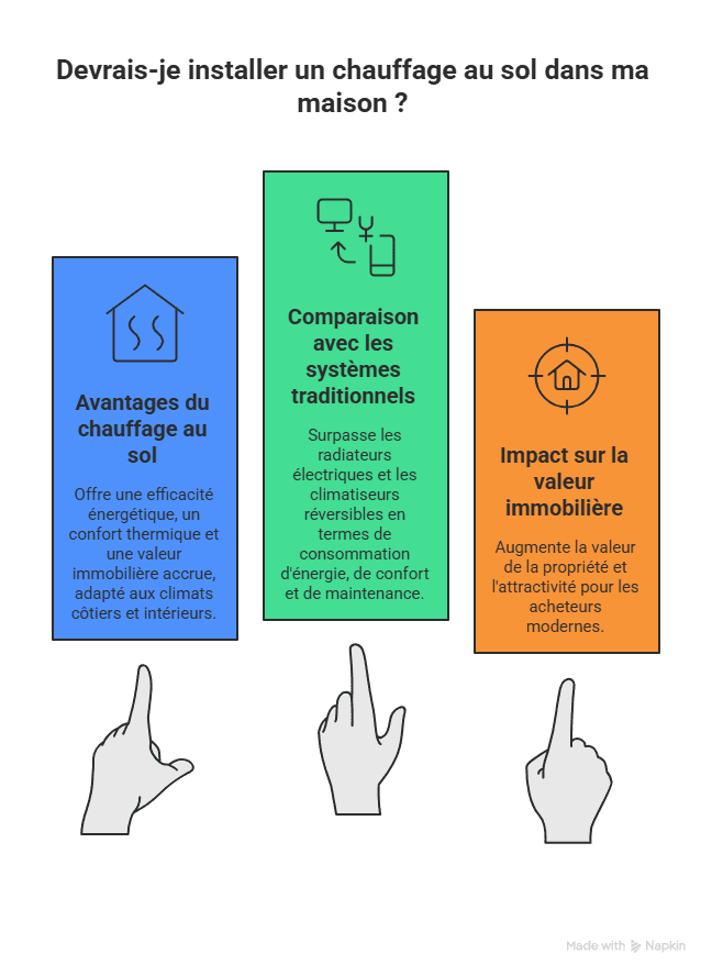 Chauffage au sol en Tunisie