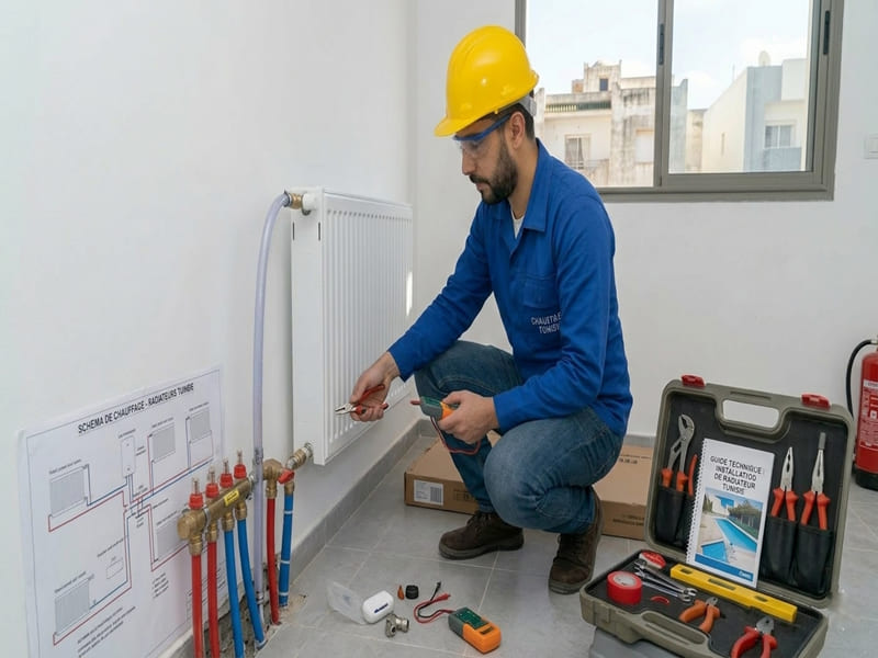 radiateur chauffage central en Tunisie